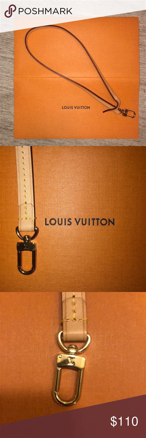 louis vuitton wristlet strap|authentic louis vuitton replacement strap.